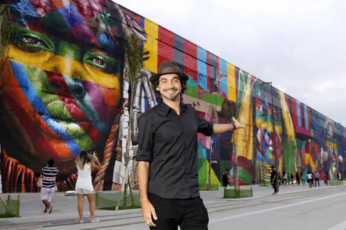 ETNIAS: Mural de Eduardo Kobra