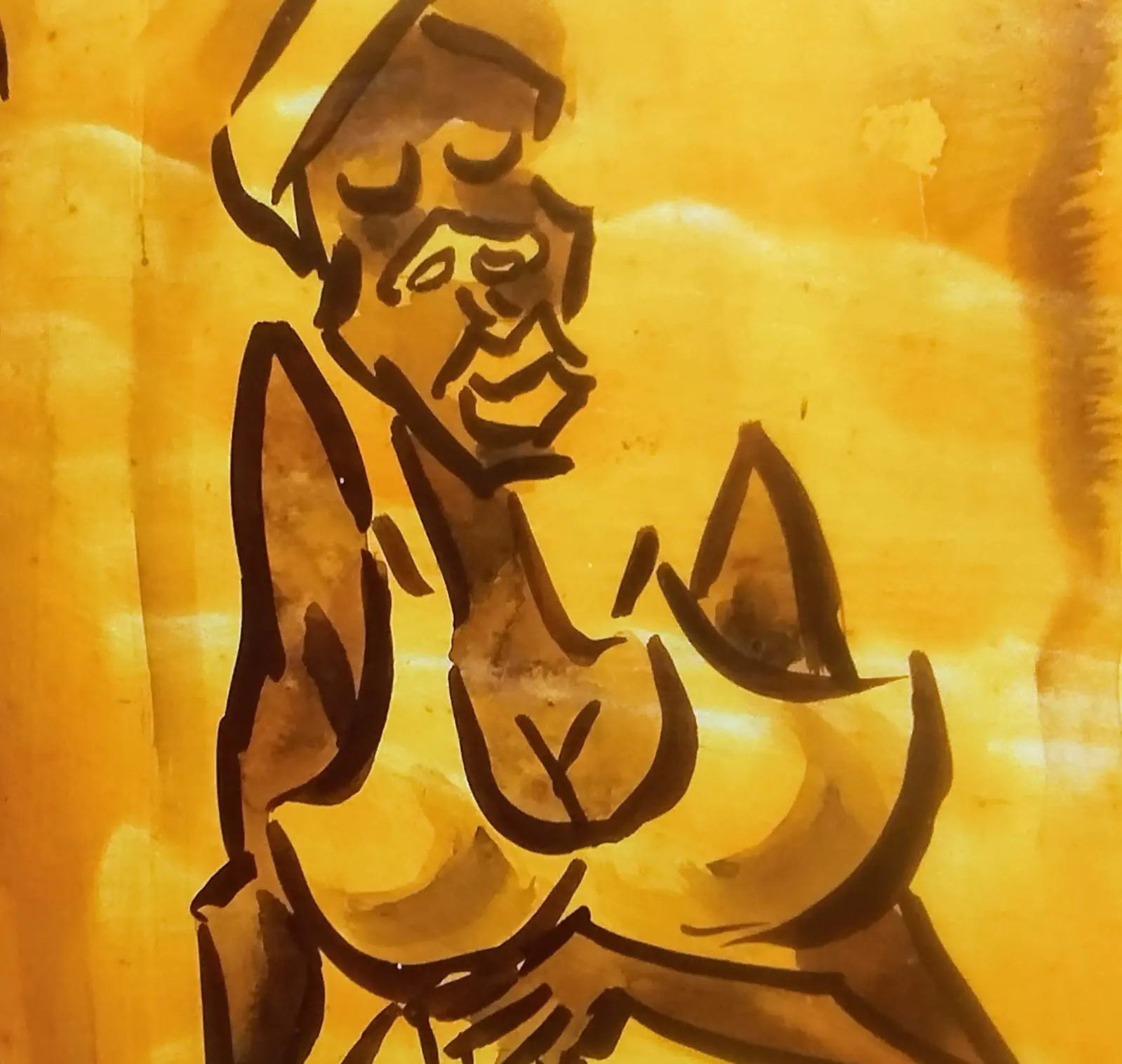 A mulher grávida A mulher grávida, musa do Selarón