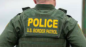 US Border Patrol US Border police green uniform