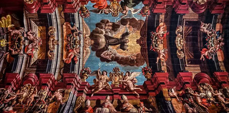 teto da igreja São Francisco da Penitência